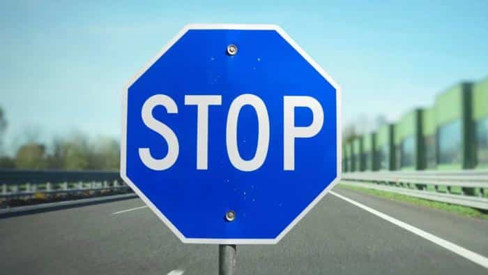 blue stop sign 2