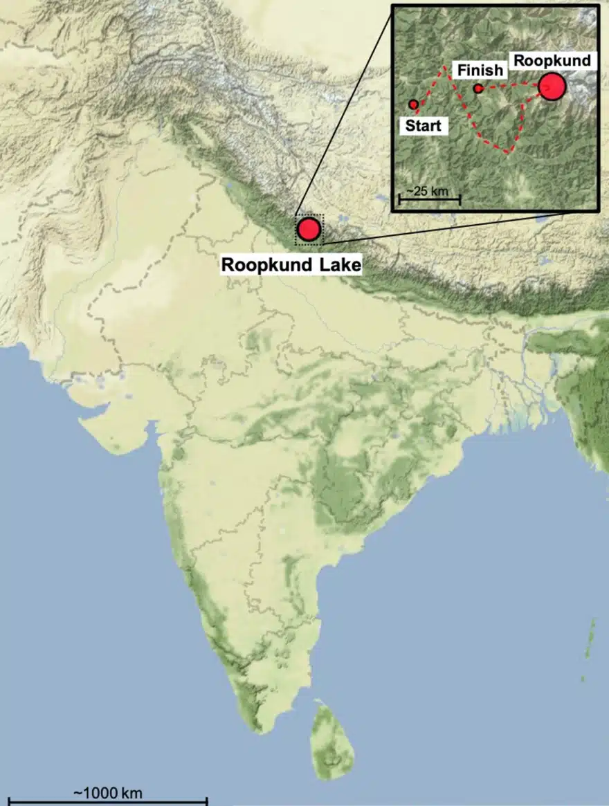 roopkund 1 map