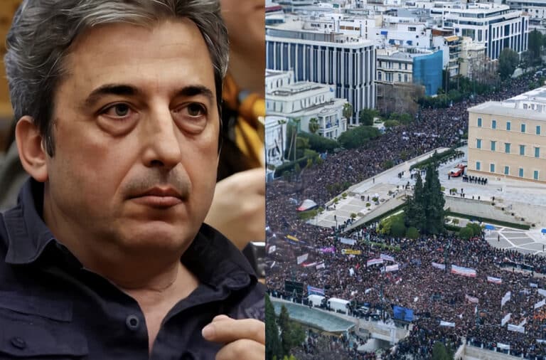 Όλοι αποθεώνουν τον Παύλο Ασλανίδη – Είπε για το συλλαλητήριο για τα Τέμπη στο Σύνταγμα αυτό που έπρεπε να ακουστεί
