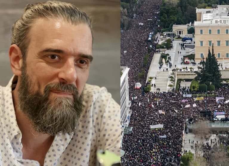 Όλοι υποκλίνονται στον Σωτήρη Τσαφούλια για τα λόγια που είπε για τα Τέμπη