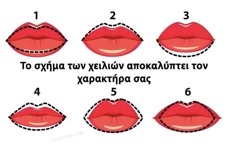 Τι σημαίνει το σχήμα χειλιών σας για την προσωπικότητά σας;