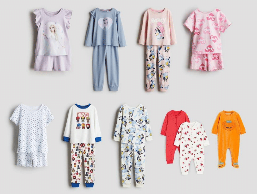 childrens nightwear recall au