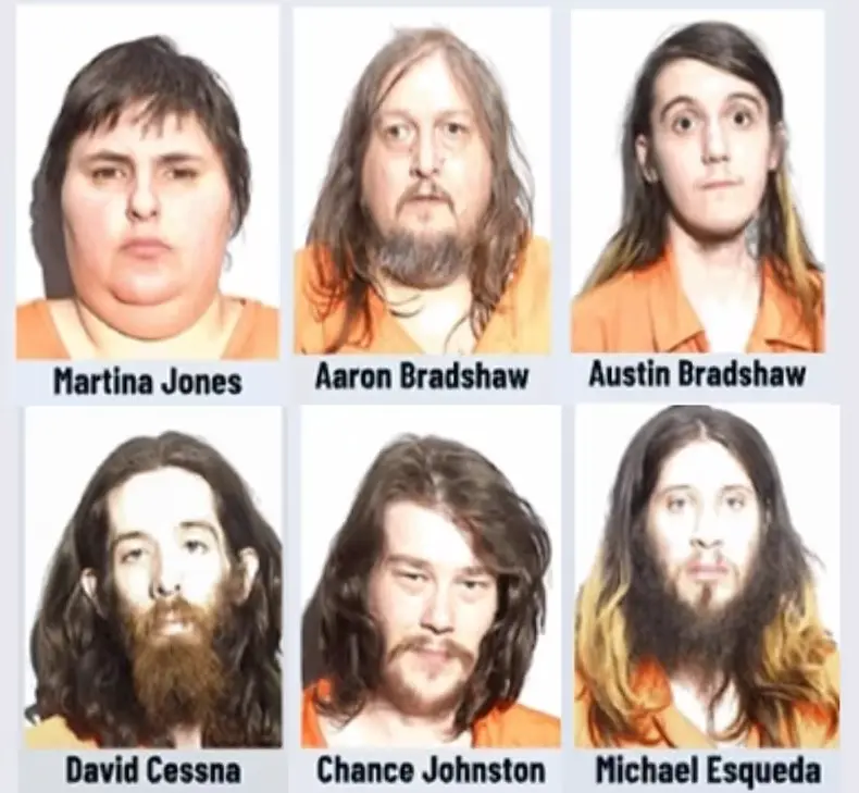 six people facing multiple charges 101525009