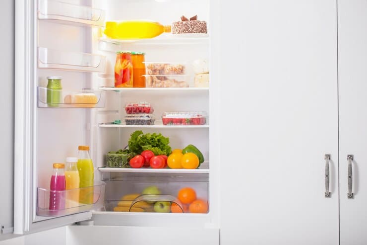white fridge with different food 176873 6568