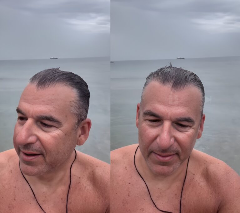 Λιάγκας: Για μπάνιο στην παραλία χωρίς την Αντωνά – Το όλο νόημα μήνυμά του