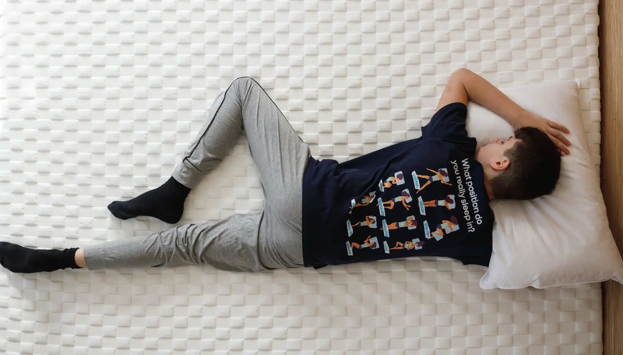 how to stop front sleeping