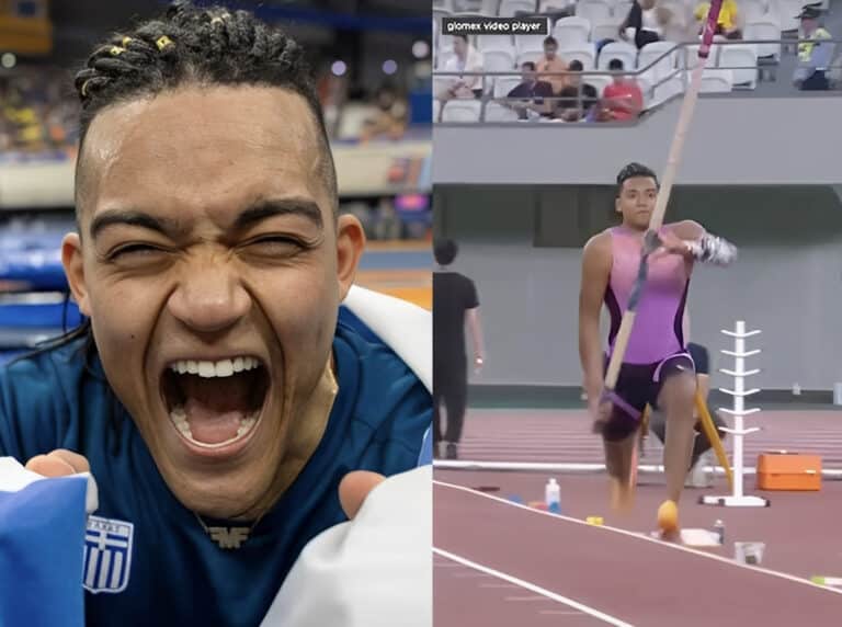 Ο Εμμανουήλ Καραλής πέρασε τα 6.01μ και έκανε πανελλήνιο ρεκόρ στον ανοιχτό στίβο