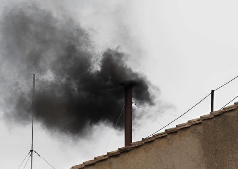 Μαύρος καπνός στο Βατικανό για την εκλογή του νέου Πάπα