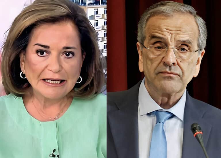 Ντόρα Μπακογιάννη για Αντώνη Σαμαρά: «Θέλει να ρίξει Μητσοτάκη δεύτερη φορά – Το δις εξαμαpτείν ουκ ανδρός σοφού»