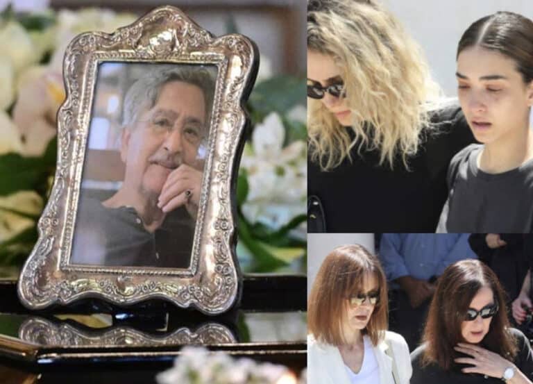 Νίκος Γαλανός: Θλίψη στην κηδεία του ηθοποιού – Πλήθος κόσμου στο τελευταίο «αντίο»