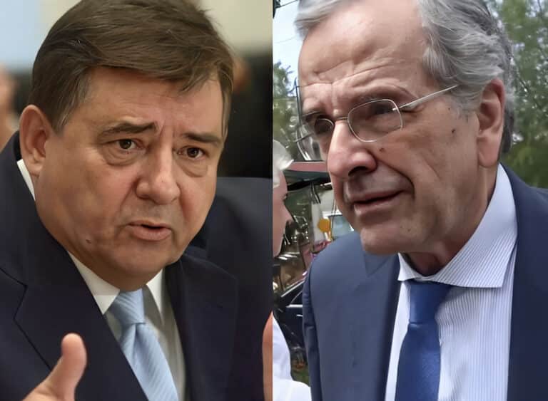 Σάλος με τα βαριά λόγια του Καρατζαφέρη για τον Σαμαρά