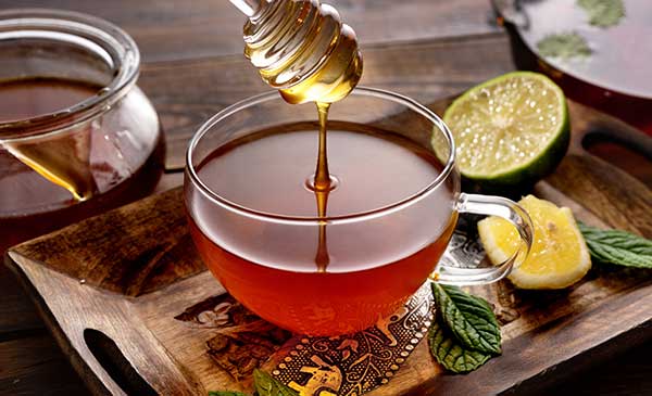 tea and honey