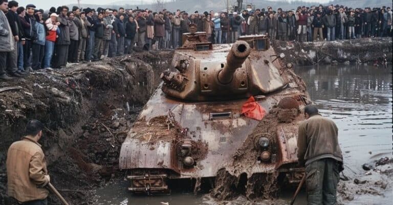 Άνθρωποι βρήκαν ένα τανκ στο δάσος. Όταν άνοιξαν την καταπακτή — άρχισαν να ουρλιάζουν με αυτό που είδαν