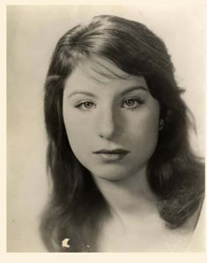young barbra streisand high school photo photo u1