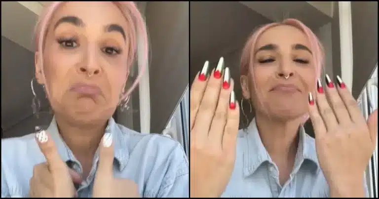 Χαμός με την Γιάννα Τερζή – Χορεύει στο TikTok με μανικιούρ την Παλαιστινιακή σημαία