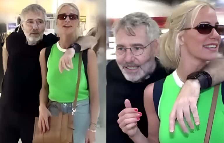 Θοδωρής Αθερίδης: Υποβασταζόμενος στο αεροδρόμιο από τη Ζέτα Μακρυπούλια – Αvnσυxία για τον ηθοποιό