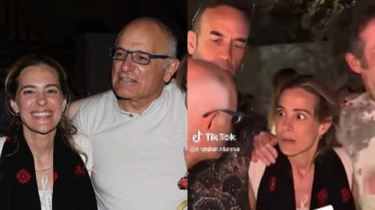 Χαμός με την Μποφίλιου – Η απίστευτα άβολη στιγμή με τον πατέρα της μπροστά στην κάμερα