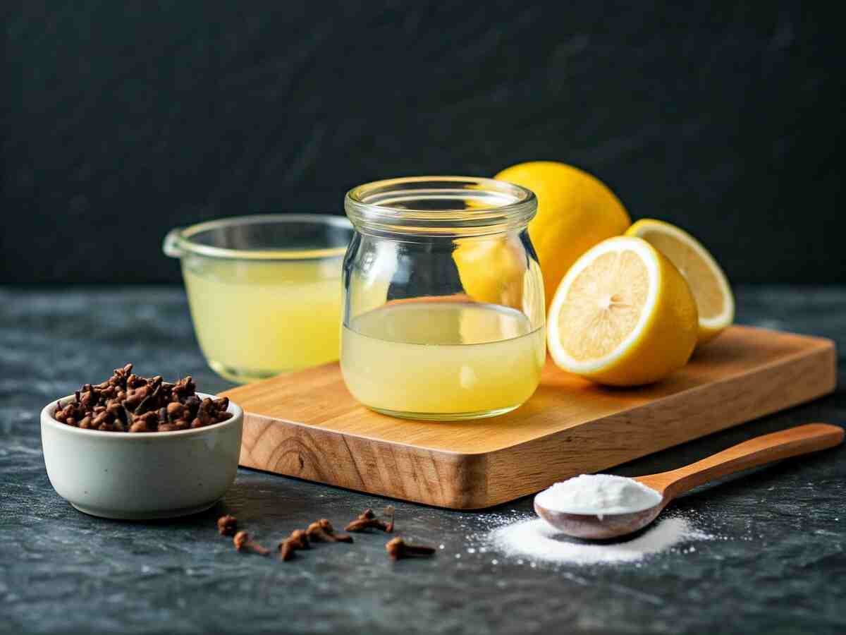 lemons lemon juice cloves baking soda gemini generated