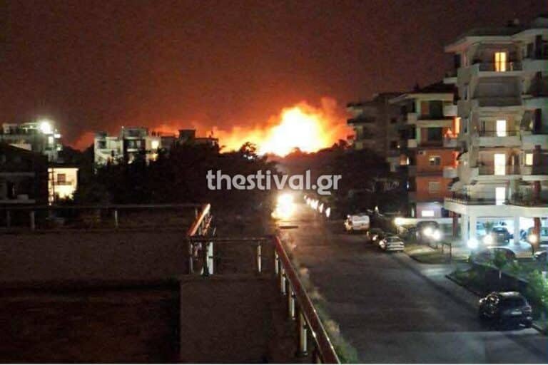 Φωτιές στη Θεσσαλονίκη: Σε Λουτρά Λαγκαδά και Νέους Επιβάτες τα μέτωπα