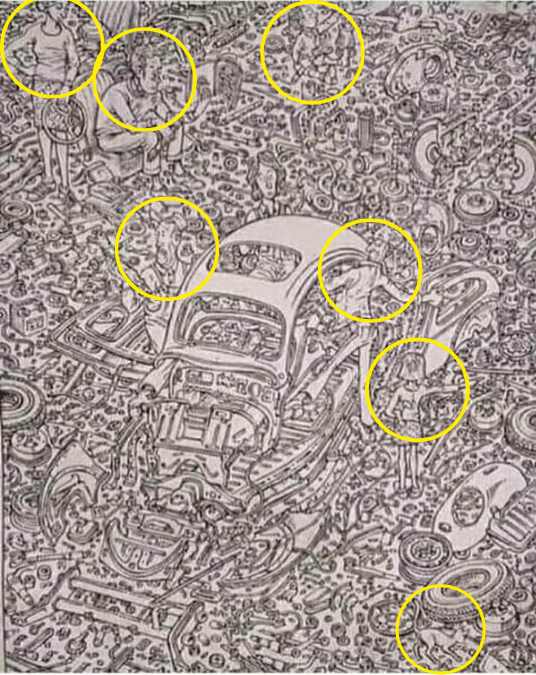 spot 6 people and cat solution