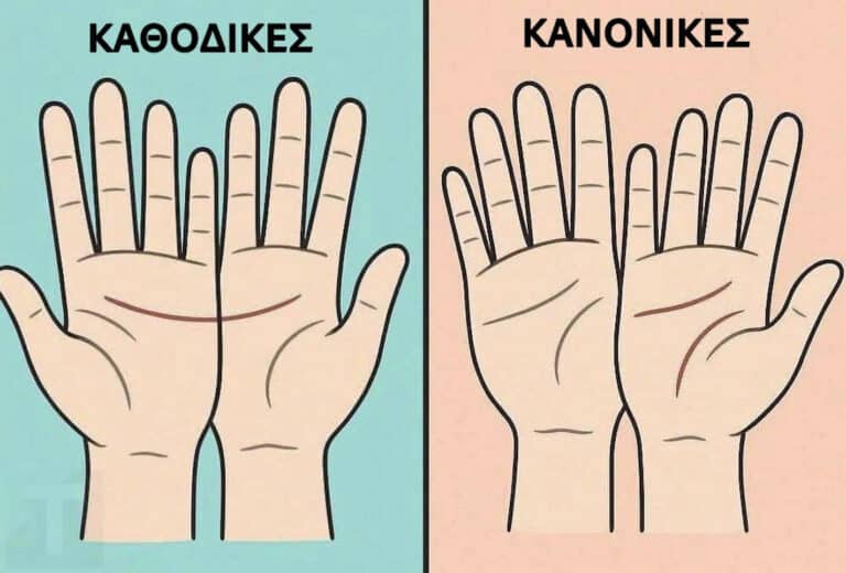 Ανακαλύψτε τη σημασία των γραμμών στις παλάμες των χεριών σας