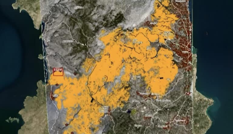 Χίος: Συνελήφθη Γεωργιανή για την μεγάλη φωτιά στην Χίο