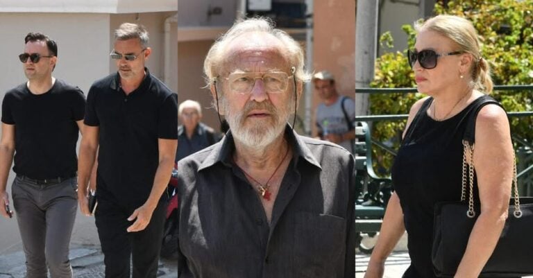 Γεράσιμος Μιχελής: Σε κλίμα συγκίνησης η κηδεία του – Ποιοι έδωσαν το παρών στο τελευταίο αντίο