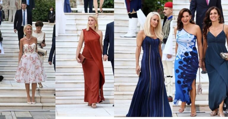 Προεδρικό Μέγαρο: Οι γυναικείες παρουσίες της δεξίωσης – Οι αέρινες, οι κομψές και οι «εκτός θέματος»