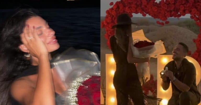 Σάκης Κατσούλης: Έκανε πρόταση γάμου στη Μαριαλένα Ρουμελιώτη σε ένα παραμυθένιο σκηνικό – Το εντυπωσιακό μονόπετρο