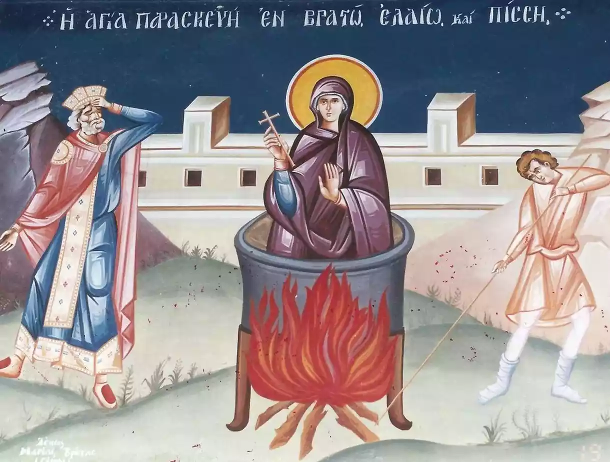 agia paraskeyi i zoi kai to martyrio