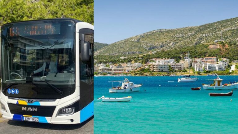 Ιστορική στιγμή: Το Πόρτο Ράφτη πιο κοντά στην Αθήνα! Αστική συγκοινωνία από 1η Αυγούστου, θα συνδέει απευθείας την περιοχή με το Μετρό