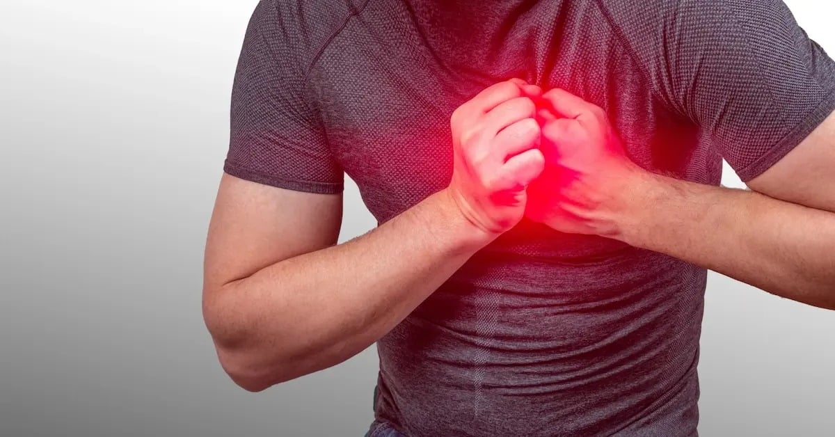 experiencing chest pain