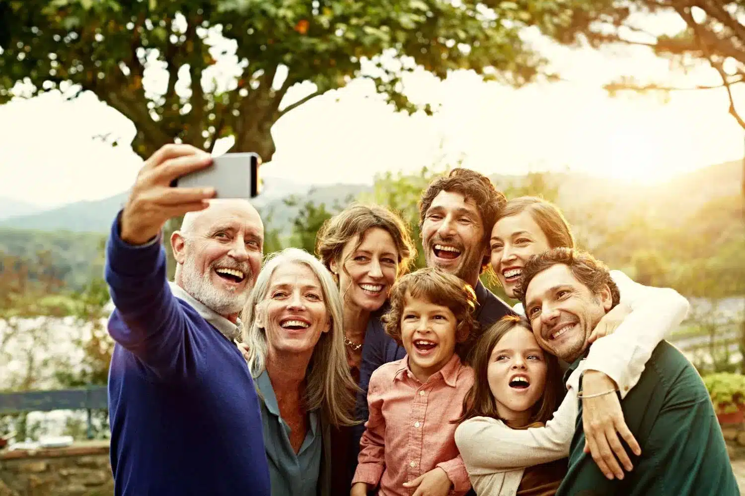family parents grandparents mors