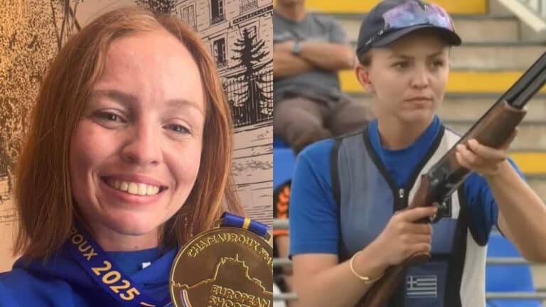 Από τα Τέμπη στο χρυσό μετάλλιο: Πρωταθλήτρια Ευρώπης στη σκοποβολή η Εμμανουέλα Κατζουράκη