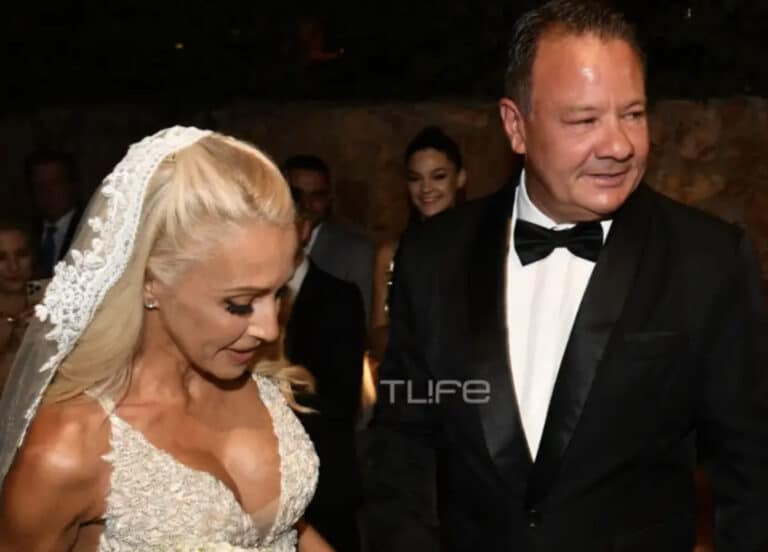 Παντρεύτηκε ο Απόστολος Λύτρας – To εντυπωσιακό δαντελωτό νυφικό της Δώρας Παπαδοπούλου