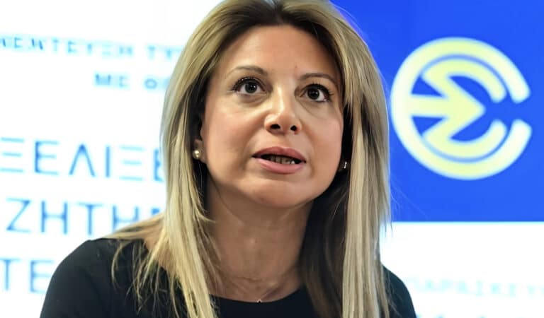 Η απάντηση της Μαρίας Καρυστιανού στις φήμες περί ίδρυσης κόμματος