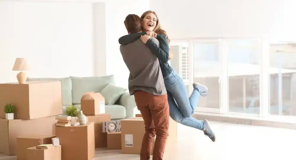couple moving in