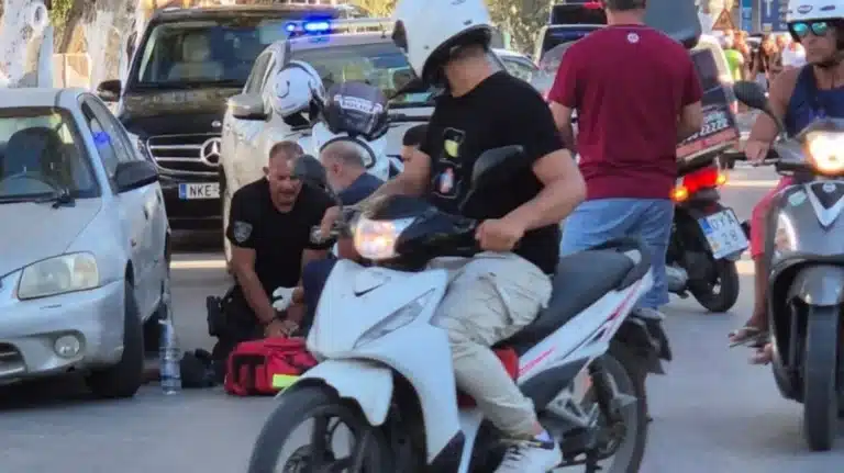 Ήρωας αστυνομικός έσωσε τη ζωή πολίτη που έχασε τις αισθήσεις του στη Σαντορίνη – Του έκανε ΚΑΡΠΑ επί 20 λεπτά