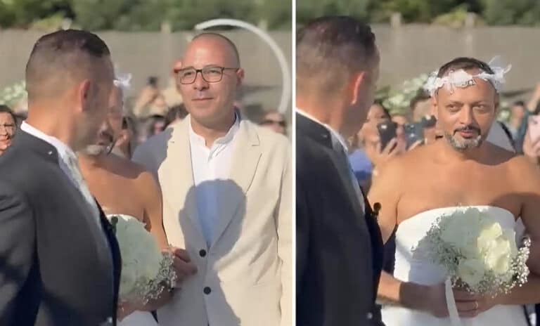 Γαμπρός περιμένει με ανυπομονησία τη νύφη στην εκκλησία – Όταν γυρνάει την πλάτη όμως αντικρίζει τον… εφιάλτη