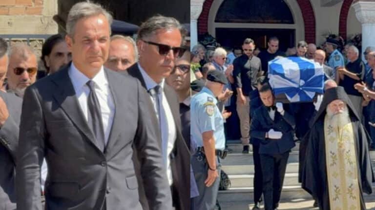 «Έφυγε το καλύτερο παιδί» – Συγκινεί ο επικήδειος του Μητσοτάκη για τον Απόστολο Βεσυρόπουλο