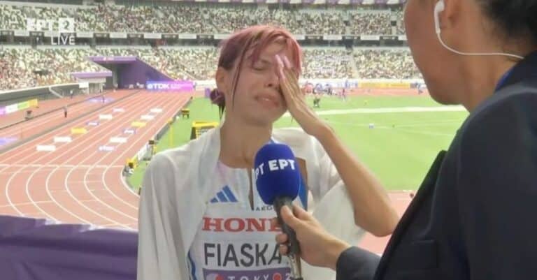 Η στιγμή που ξεσπάει σε κλάματα η Όλγα Φιάσκα: «Πέρασα πολύ δύσκολα οικονομικά, είχα αναποδιές, λιποθυμία»