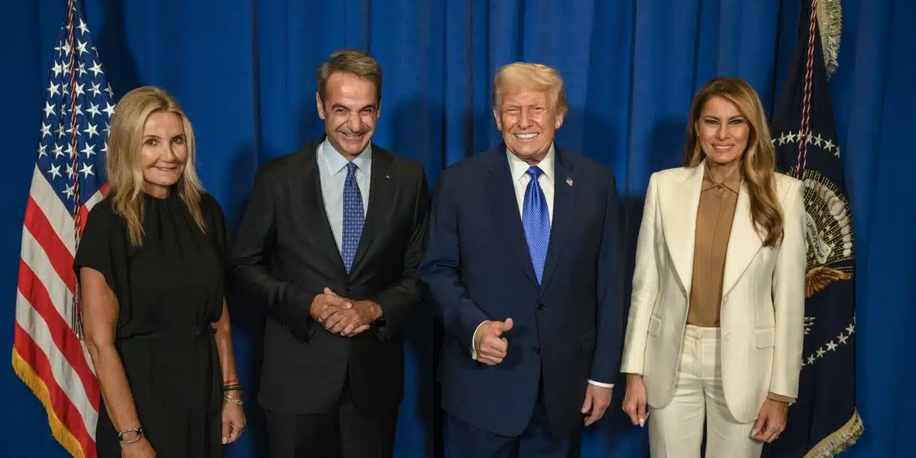 mitsotakis mareva melania trump.jpeg