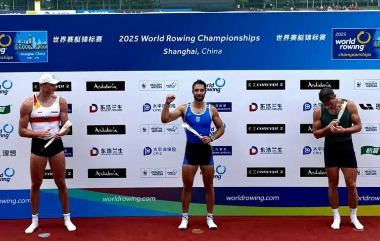 Παγκόσμιος πρωταθλητής ο Στέφανος Ντούσκος στη Σανγκάη: «Έβαλα την ψυχή μου για αυτό το μετάλλιο»