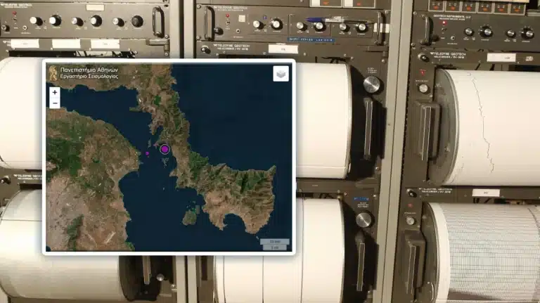 Σεισμός 5,2 Ρίχτερ στα Νέα Στύρα στην Εύβοια, ταρακουνήθηκε όλη η Αττική