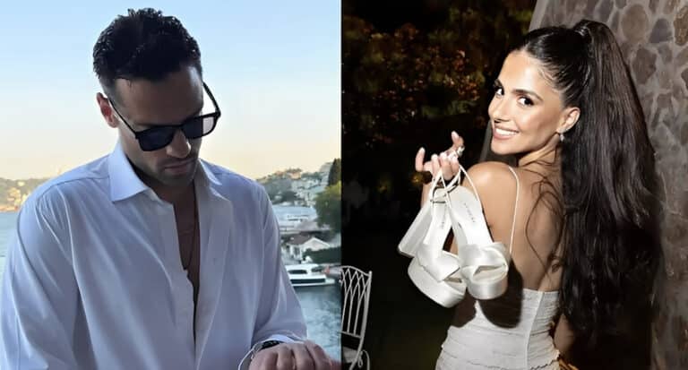 Κωνσταντίνος Αργυρός – Αλεξάνδρα Νίκα: Βάφτισαν τον γιο τους στη Μύκονο – Τα πλάνα από το εκκλησάκι και ο στολισμός