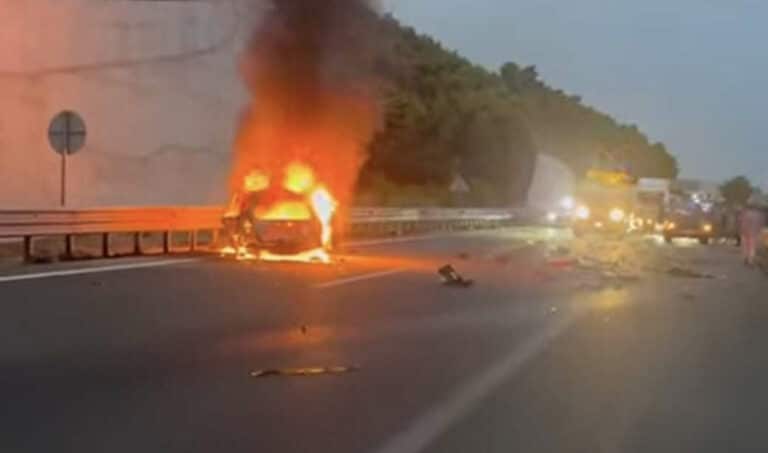 Σοκαριστικό τροχαίο στην Ε.Ο. Πατρών – Αθηνών: Απανθρακώθηκε οδηγός – Δύο ακόμη τραυματίες