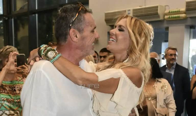 Η Μαίρη Μηλιαρέση παντρεύτηκε τον σύντροφό της
