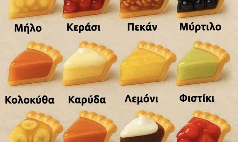 Τι είδους γυναίκα είσαι: Διάλεξε μια τάρτα που θα έφτιαχνες