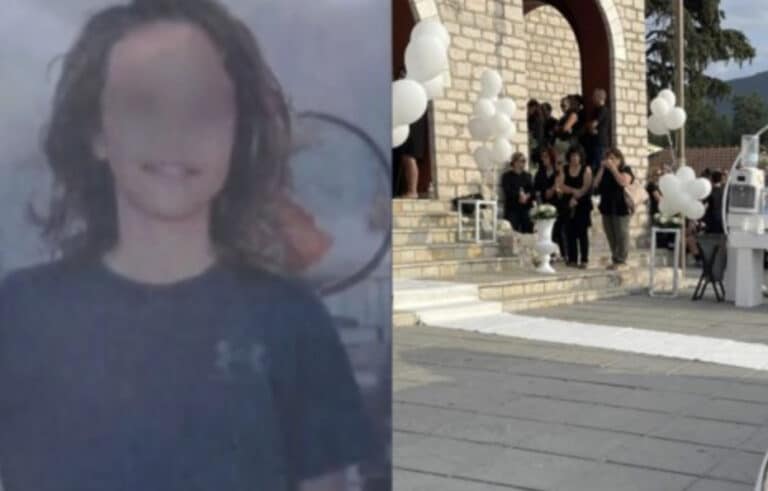 Ηγουμενίτσα: Θρήνος στην κηδεία του 11χρονου Μάξιμου – Σε κατάσταση σοκ η 58χρονη οδηγός – «Ό,τι και να σας πω, το παιδί έφυγε»