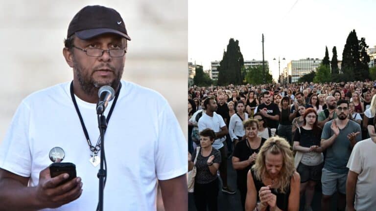 Κραυγή δικαιοσύνης για τα Τέμπη: Δυναμική συγκέντρωση αλληλεγγύης στον Πάνο Ρούτσι